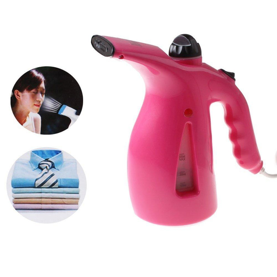 Fast Heat-up Steam Face Steamer Brush for Home and Travel for Facial, Cold and Cough and Garment - halfrate.in