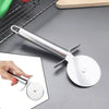 Stainless Steel Pizza Cutter, Sandwich/Burger/Slicer/Multipurpose Kitchen Cutter for Home, Kitchen, Restaurant roll Cutting Wheel Across, Easy to Clean, Wheel Pizza Cutter for Kitchen