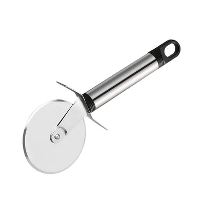 Stainless Steel Handle Pizza Cutter, Sandwich/Burger/Slicer/Multipurpose Kitchen Cutter for Home, Kitchen, Restaurant roll Cutting Wheel Across, Easy to Clean, Wheel Pizza Cutter for Kitchen mix