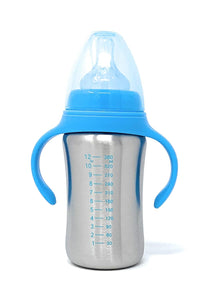 Sizzle Stainless Steel Baby Feeding Bottle (360 ml)