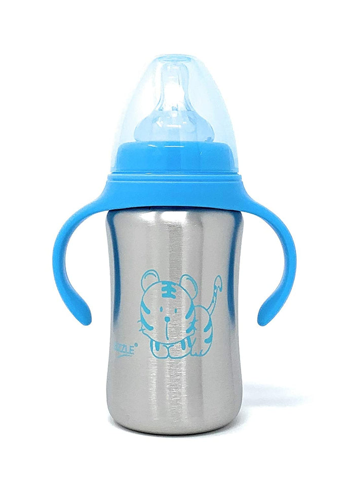 Sizzle Stainless Steel Baby Feeding Bottle (360 ml)