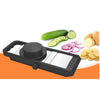 Stainless Steel Slicer Multipurpose with Adjustment knob to Adjust Thickness of Slices