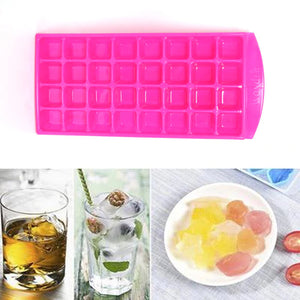 Ice Tray 32 Cavity Perfect for Ice Cubes / Ice Tray ,Ice Cube Tray for Freezer Unbreakable