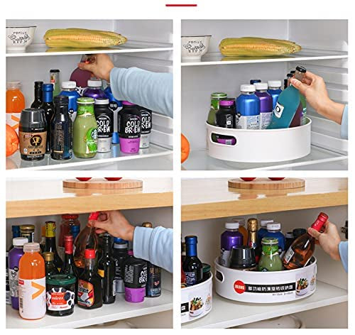 Multi-Purpose 360 Degree Rotating Organizer Tray/Kitchen Organizer/Multi- Function Rotating Tray/Cosmetics Organizer