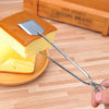 Multifunctional Kitchen Barbecue Stainless Steel Wire Food Serving Tong Charcoal Clip Cooking Scissor Tongs 26 cm