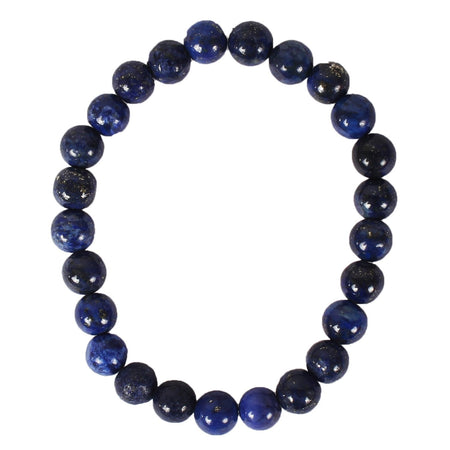 Natural Gemstone Lapis Lazuli Crystal 6mm Beads AAA Unisex Bracelet Energized