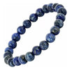 Natural Gemstone Lapis Lazuli Crystal 8mm Beads AAA Unisex Bracelet Energized