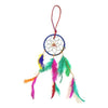 Dream Catcher Wall Hanging, Multi Colour Handmade 8 cm Diameter