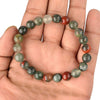 Natural Bloodstone Bracelet 6 mm Beads Bracelet Round Shape for Reiki Healing and Crystal Healing Stone Semi Precious Gemstones Stretchable Bracelet