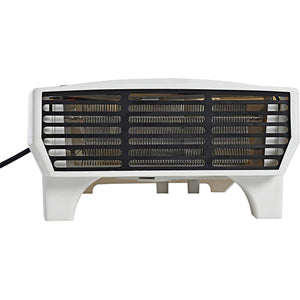 Room Heater Compact Shock proof Plastic Body 1000 / 2000 Watt Dual selection White colour, Ideal for small to medium room/area
