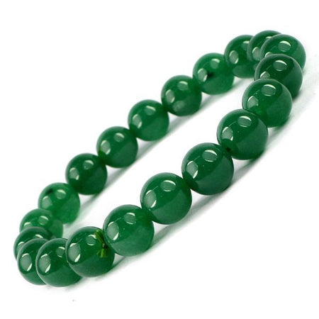 Natural Green Aventurine Bracelet 6 mm Beads Bracelet Round Shape for Reiki Healing and Crystal Healing Stone Semi Precious Gemstones Stretchable Bracelet