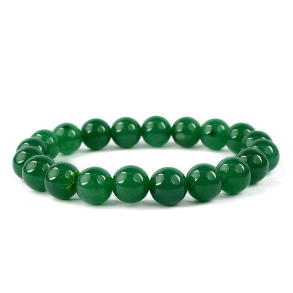 Natural Green Aventurine Bracelet 6 mm Beads Bracelet Round Shape for Reiki Healing and Crystal Healing Stone Semi Precious Gemstones Stretchable Bracelet