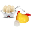 Double Layer Hen Shape Egg Boiler Electric Automatic Off 14 Egg Poacher for Steaming, Cooking, Boiling Frying and Milk Boiler with Measuring Cup (Multi Color)