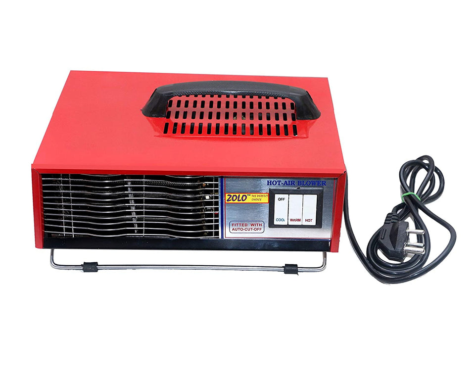 Hot Air Blower Heat Convector Blower Room Heater for Winters with Auto Thermal Cutout - halfrate.in