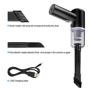 Rechargeable Portable Wireless Multi-Purpose Handheld Vacuum Cleaner For Home, Car